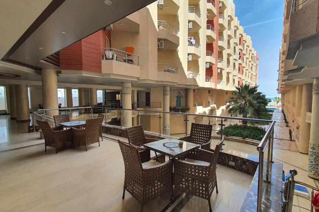 Casablanca Beach Direct Sea View Tow Bedroom Apartment Hurghada Esterno foto