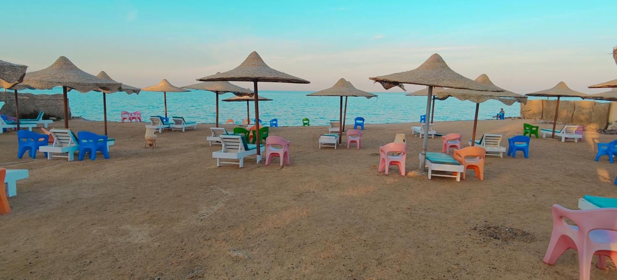 Casablanca Beach Direct Sea View Tow Bedroom Apartment Hurghada Camera foto