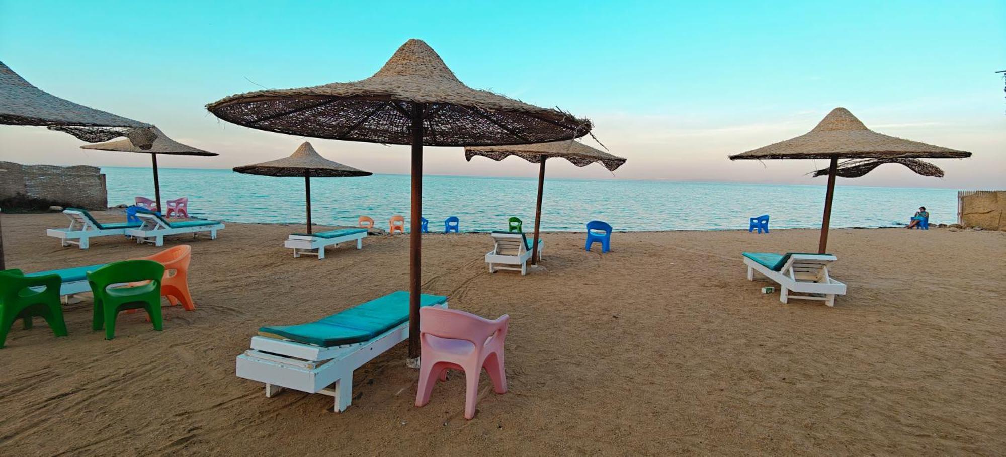 Casablanca Beach Direct Sea View Tow Bedroom Apartment Hurghada Camera foto